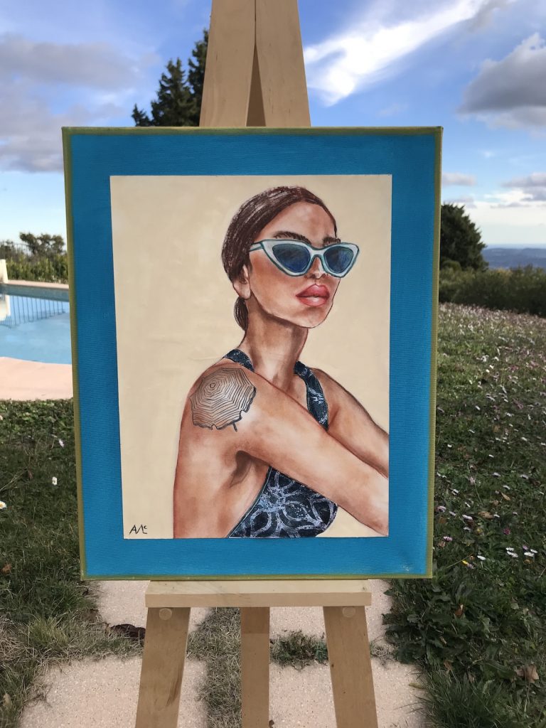 September-Beach-Girl-artwork-outdoors